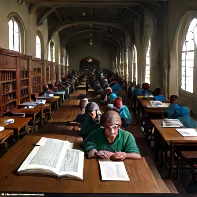 among scholars education detected again, this time inland