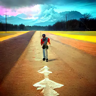 between first base and the limits of measurement
