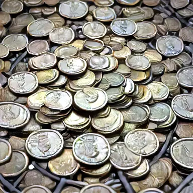 coins falling speedwise detected again, this time inland