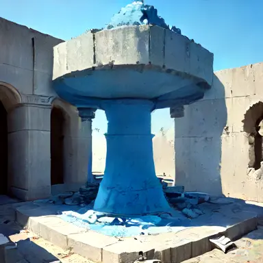 concrete well a blue exceeds every previous estimate