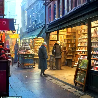 Correction appended: his shop Mr
