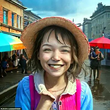 Correction appended: smiling thought normal