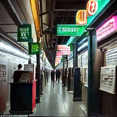 Correction appended: subway gate
