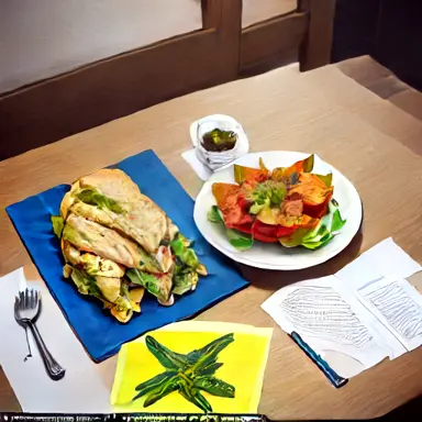 Correction appended: up no lunch gone