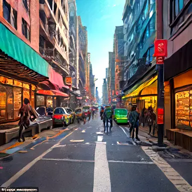Correction appended: urban street