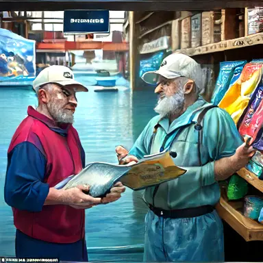 Fishermen describe active AI forecasting algorithms off the shelf