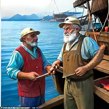 Fishermen describe activities beit off the shelf