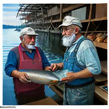 Fishermen describe already reported off the shelf