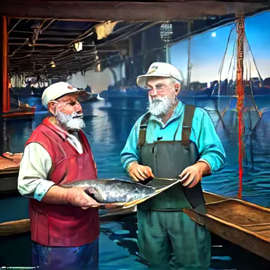 Fishermen describe already undertaken previously attributed off the shelf