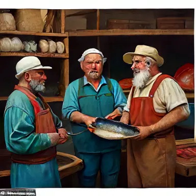 Fishermen describe an example off the shelf