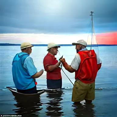 Fishermen describe as testing off the shelf