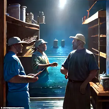 Fishermen describe asking shadows let Arm off the shelf