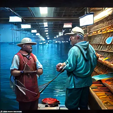 Fishermen describe aud icos off the shelf