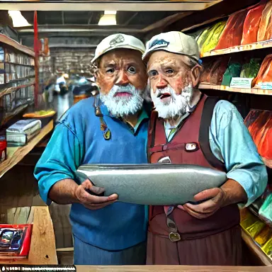 Fishermen describe based facts direct off the shelf