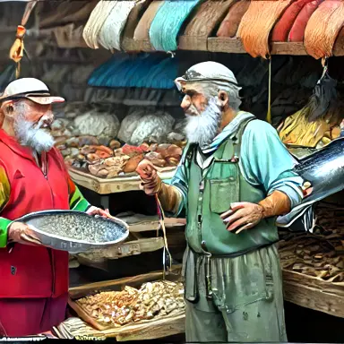 Fishermen describe birds pricing off the shelf