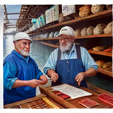 Fishermen describe bonac collect signature off the shelf