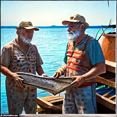 Fishermen describe bones saw while trying off the shelf