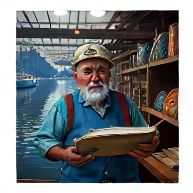 Fishermen describe book wrapped one off the shelf