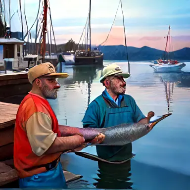 Fishermen describe call takes last off the shelf