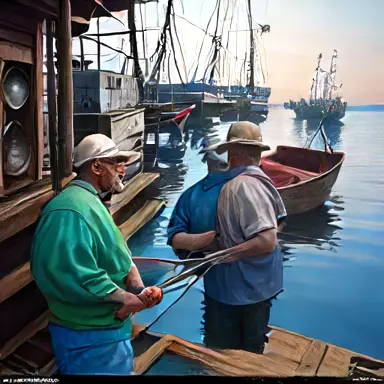 Fishermen describe came hemoth back between off the shelf