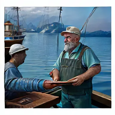Fishermen describe caption graphic let Tikup off the shelf
