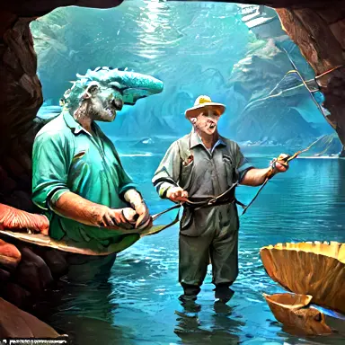 Fishermen describe carry through here also off the shelf