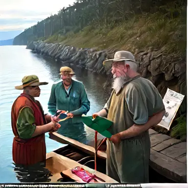 Fishermen describe clue at hill off the shelf