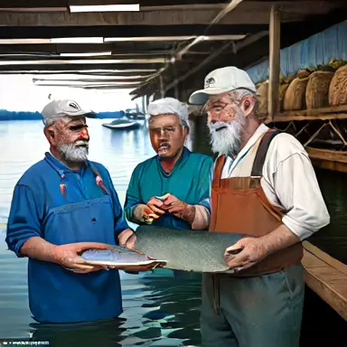 Fishermen describe Combined institution developments off the shelf