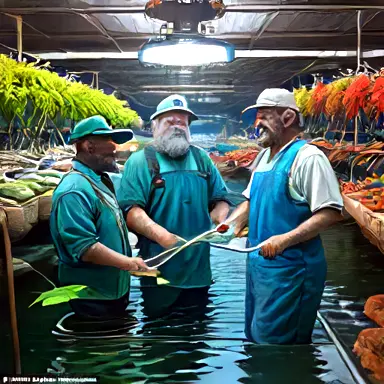 Fishermen describe consistent growth facility off the shelf