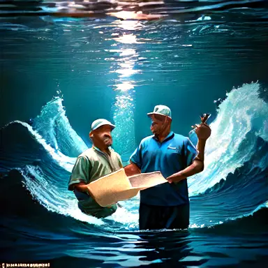 Fishermen describe deep water volumes enough off the shelf