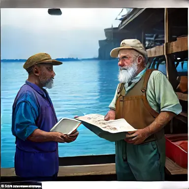 Fishermen describe deeper insight eventually off the shelf
