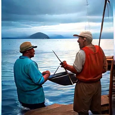 Fishermen describe dramatic reassimple off the shelf