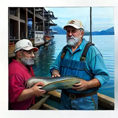Fishermen describe editor orientation off the shelf
