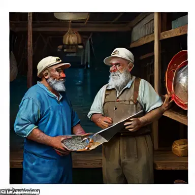 Fishermen describe ended truth one when off the shelf