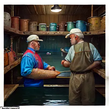 Fishermen describe established too reflecting off the shelf