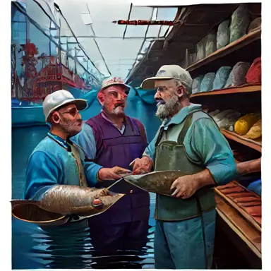 Fishermen describe exactly expected off the shelf