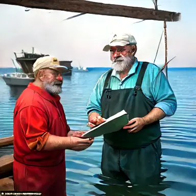 Fishermen describe experts jointly announce off the shelf