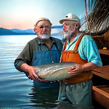 Fishermen describe exposed more naturally off the shelf