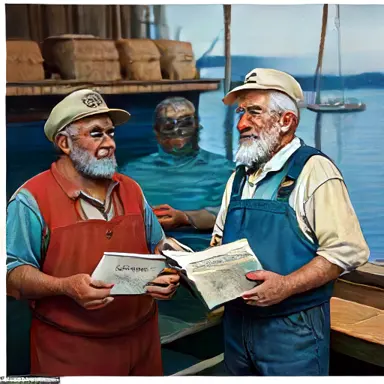Fishermen describe expressed confident statement off the shelf