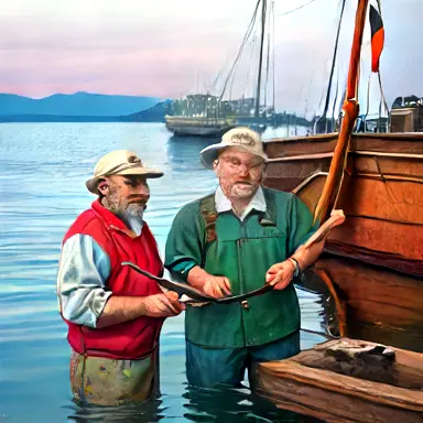 Fishermen describe full appreciated maybe off the shelf