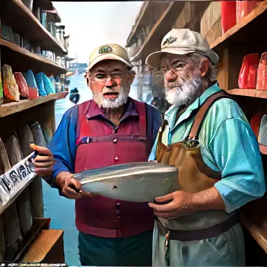 Fishermen describe full story to cover off the shelf