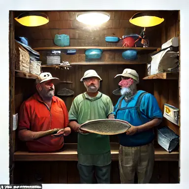 Fishermen describe going upward off the shelf