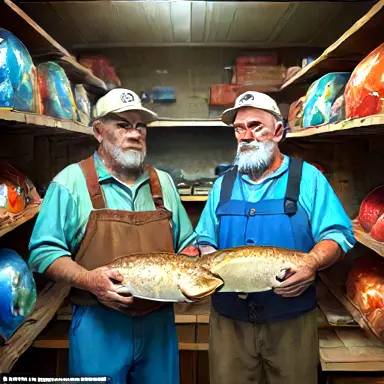 Fishermen describe have survived-being eaten off the shelf