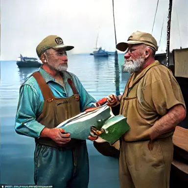 Fishermen describe Heavy Message Free off the shelf