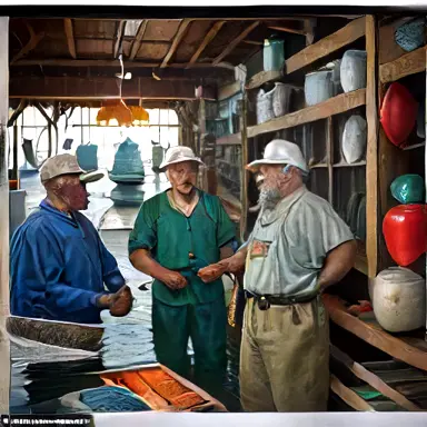 Fishermen describe home—all away next off the shelf