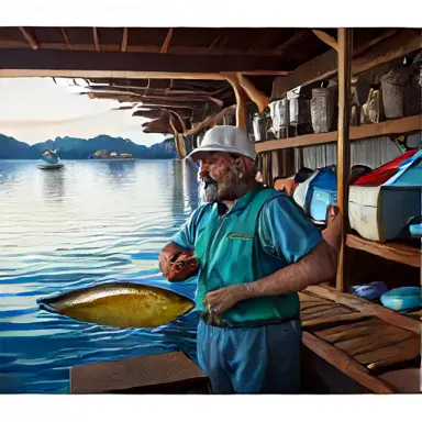 Fishermen describe home website off the shelf