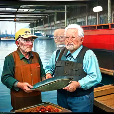 Fishermen describe Honecker analy off the shelf