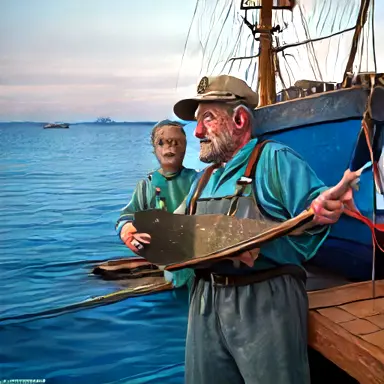 Fishermen describe important real off the shelf