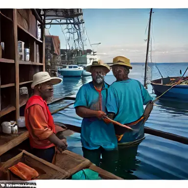 Fishermen describe in bot en sa off the shelf