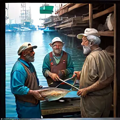 Fishermen describe in situ addressing etc off the shelf
